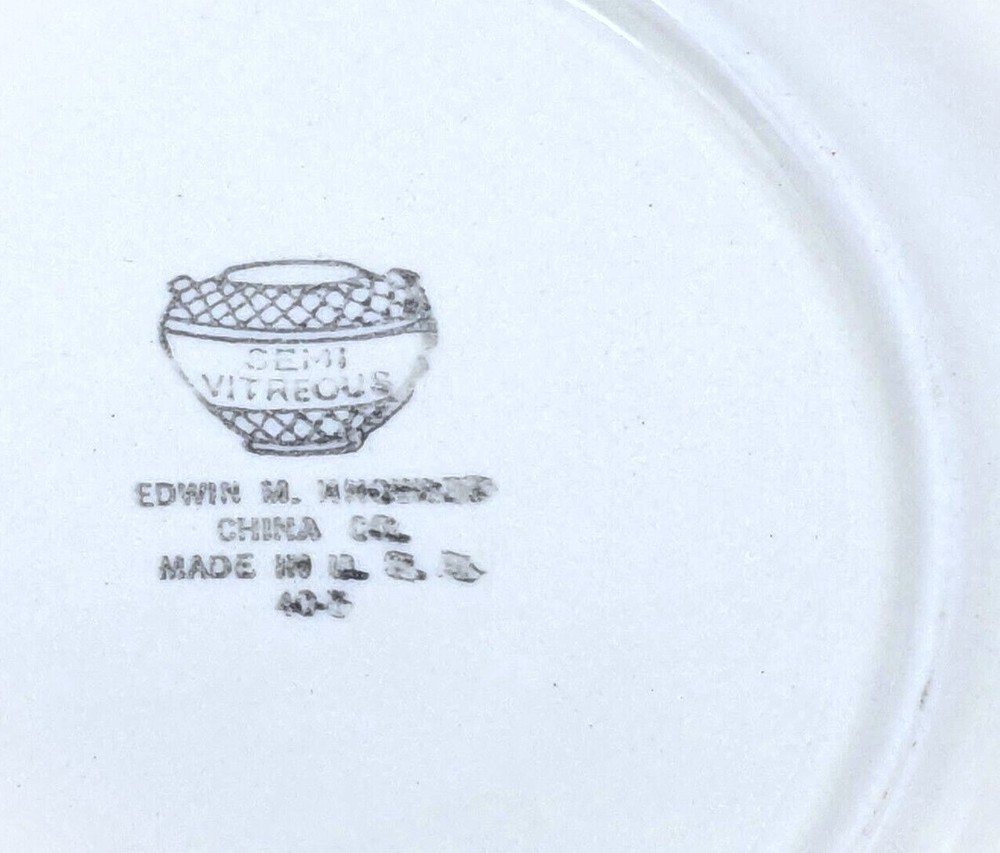 CHARTREUSE 4 PIECE PLACE SETTING Edwin Knowles ALADDIN DESIGN Temporary Reduced