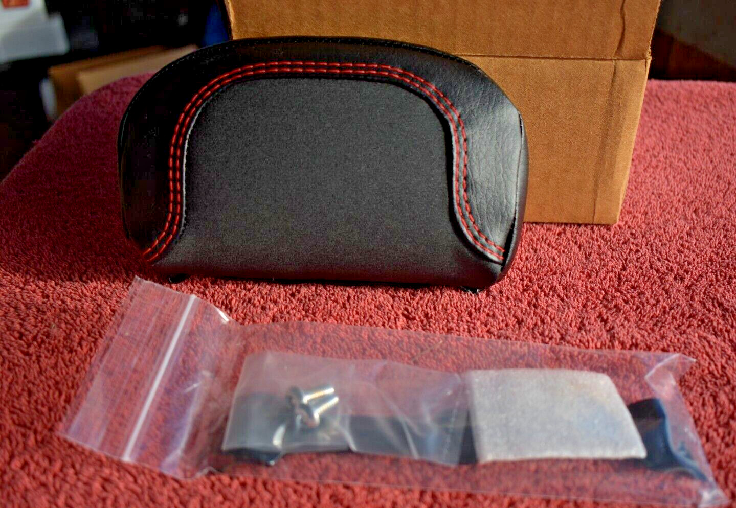 Harley Davidson Compact Passenger Backrest Pad P/N 52300555A
