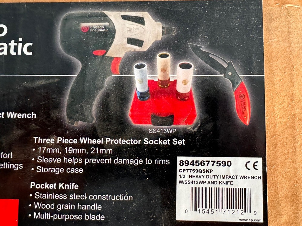 Chicago Pneumatic CP7759QSKP Combo Pack