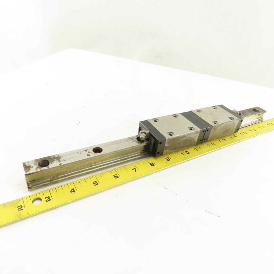 Star 24mm Profile Linear Bearing Rail 15-3/4" Long