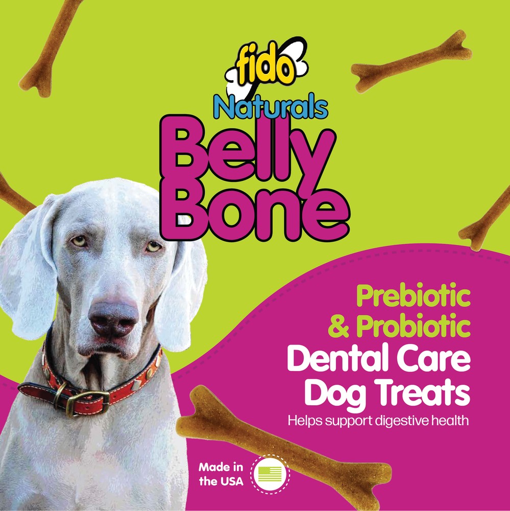 Fido Belly Bone Yogurt Dog Bone - Medium 8ct.