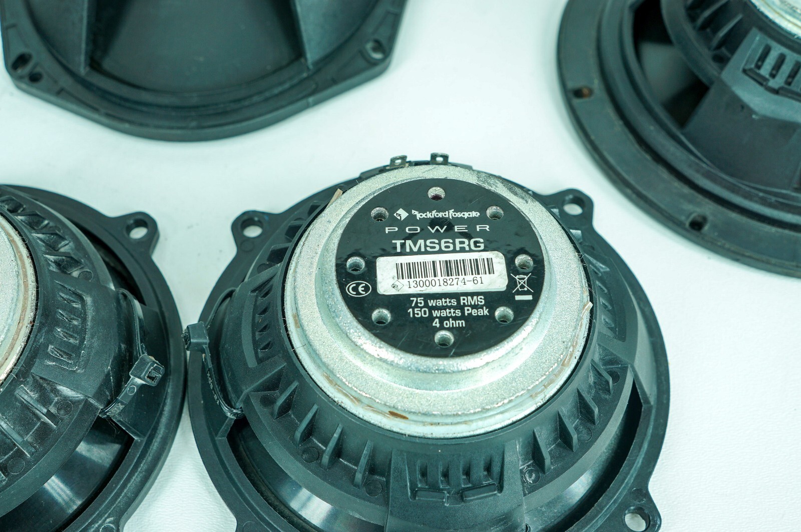 12 Harley Road Glide Touring FLTRU Rockford Fosgate Audio Speakers TMS6RG 1325