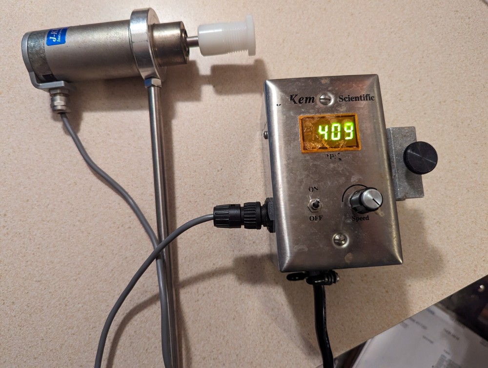 J-Kem Digital Speed Controller w/ OHS-1M Overhead Stirrer