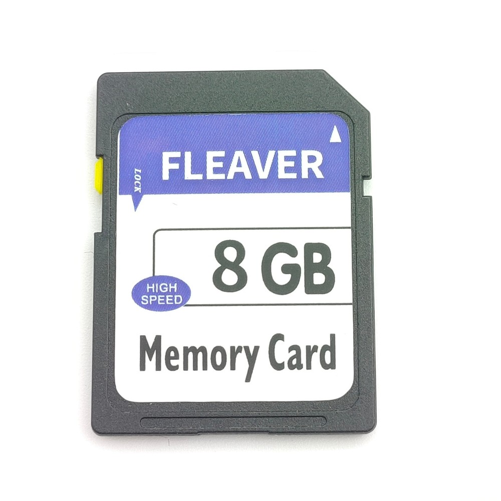 FLEAVER 8GB Class 4 SDHC Flash Memory Card - 2 Pack SD CARDS