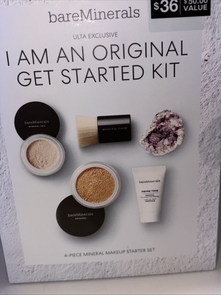 BareMinerals Original get started kit- light 4 Piece Makeup-original Set NEW