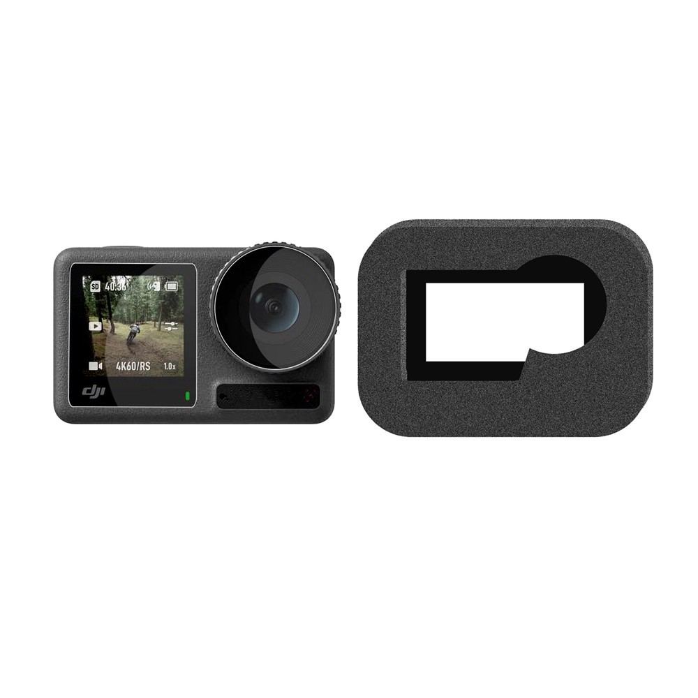 Windshield Noise Reduction Sponge Protective Case Cover for DJI OSMO Action 3 d