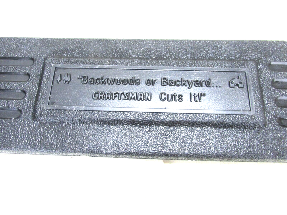 CRAFTSMAN PERMANEX #71 36627 CHAINSAW PLASTIC CASE EMPTY