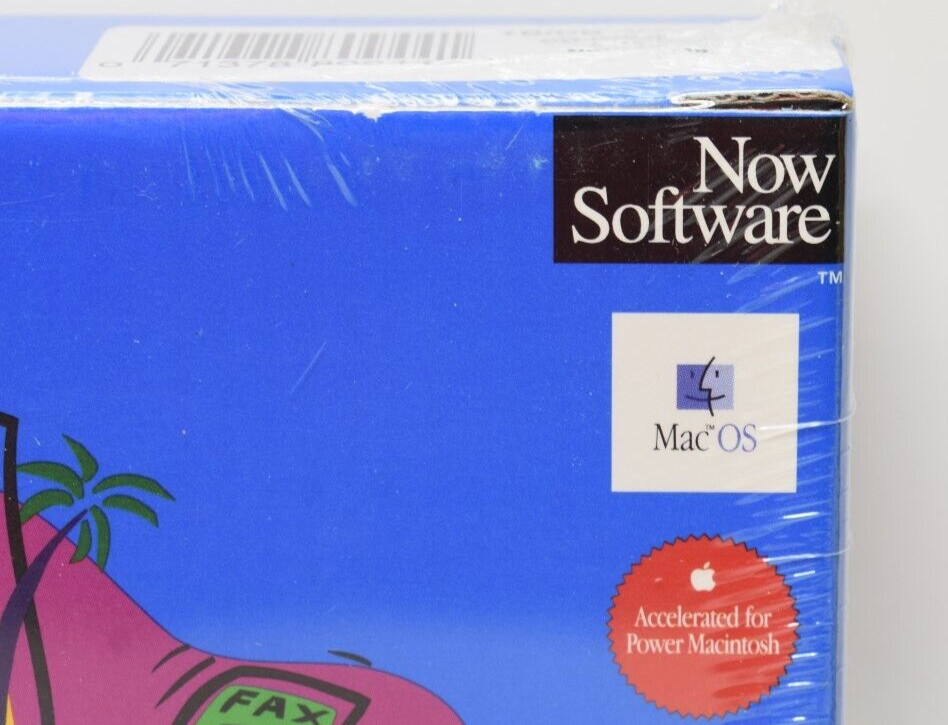 Now Software Touchbase & Datebook Version 4.2 CD-ROM 1995 Macintosh New Sealed