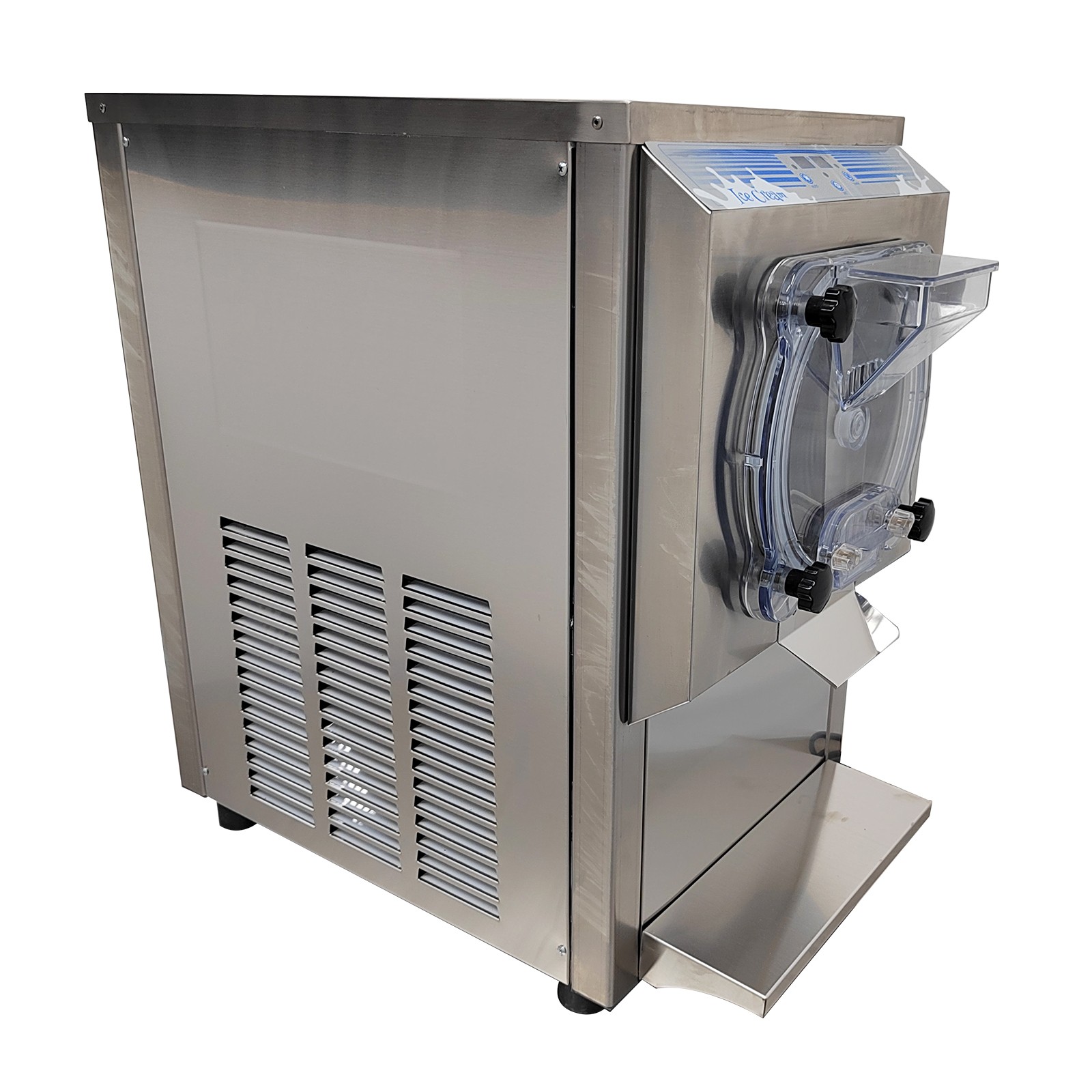 Hard-Serve Ice Cream Maker Commercial Ice Cream Machine 18-25 L/H Yield 110V