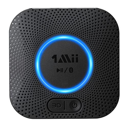 [Upgraded] 1Mii B06 Plus Bluetooth Receiver, Hifi Wireless Audio Adapt
