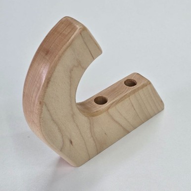 Solid Wood Wall Hooks | Red Oak