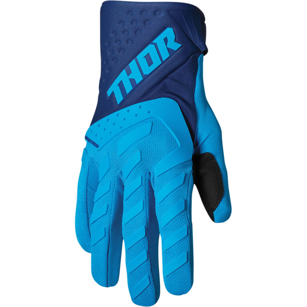 Thor Spectrum Gloves - Blue/Navy | Small