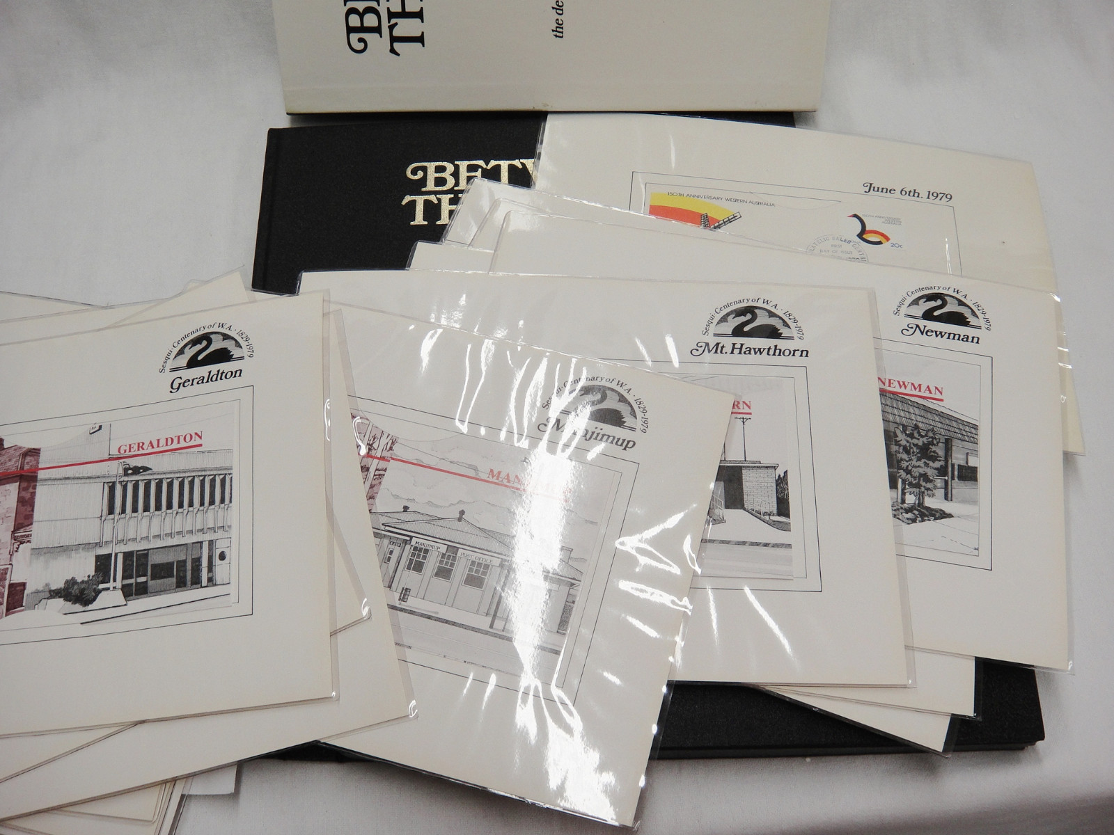 Between the Lines Western Australia Postal History with 1979 Stamps Issues 2 Vol