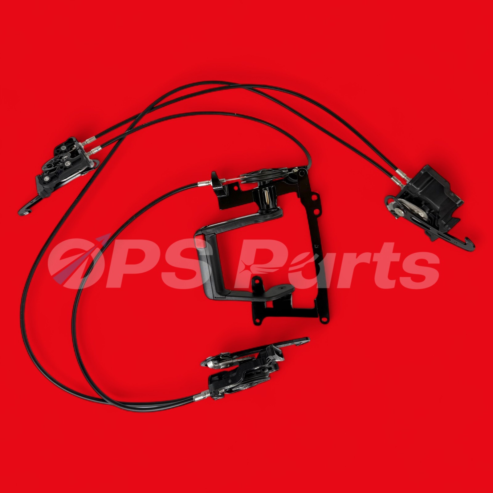 Mercury V8 Cowl Latch Assembly Part# 8M0232582 (ss 8M0183790) - New OEM