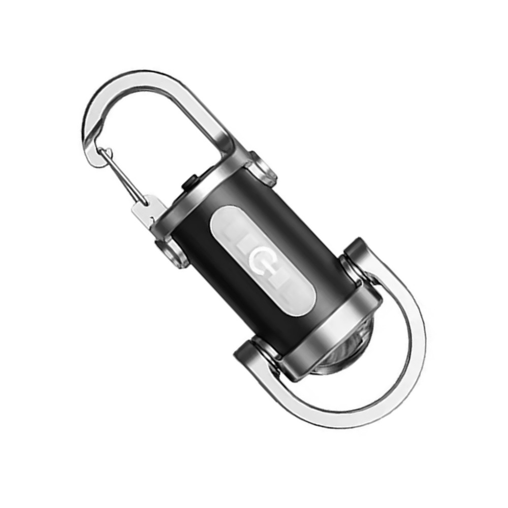 Rechargeable Keychain Flashlight Impact-Resistant, Compact Light for Outdoor