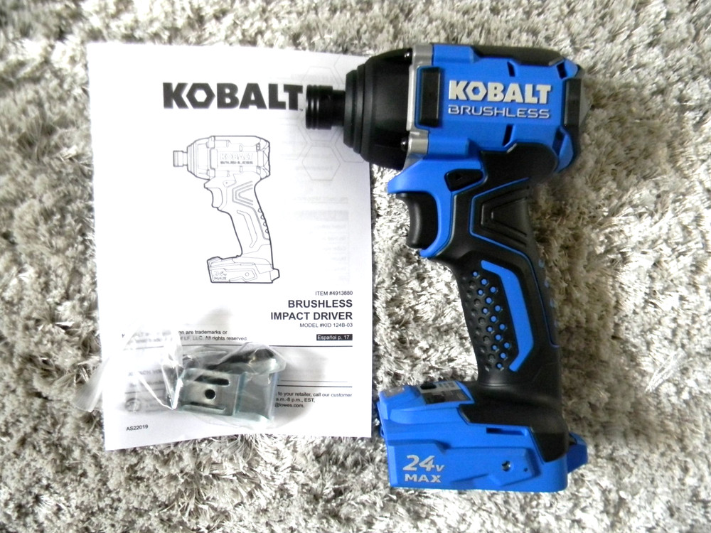 NEW KOBALT 24V 24Volt KID124B-03 Impact Driver
