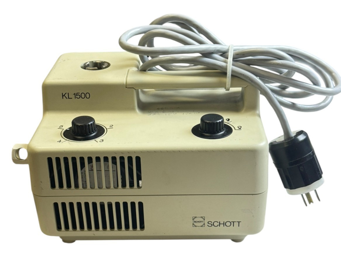 KL150 Schott Leica  Fiber Optic Halogen Light Source Microscope Illuminator