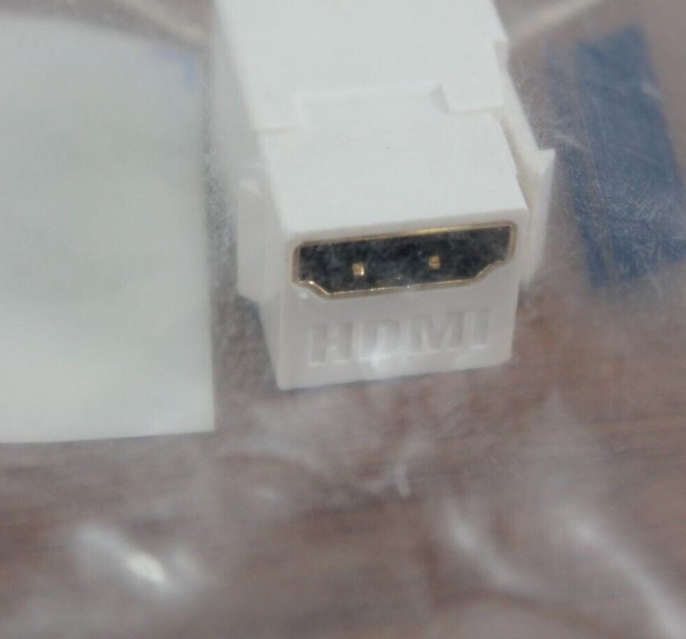 C2G - Snap-In HDMI Keystone Module - White - 03345 - ONE - 1 - NEW