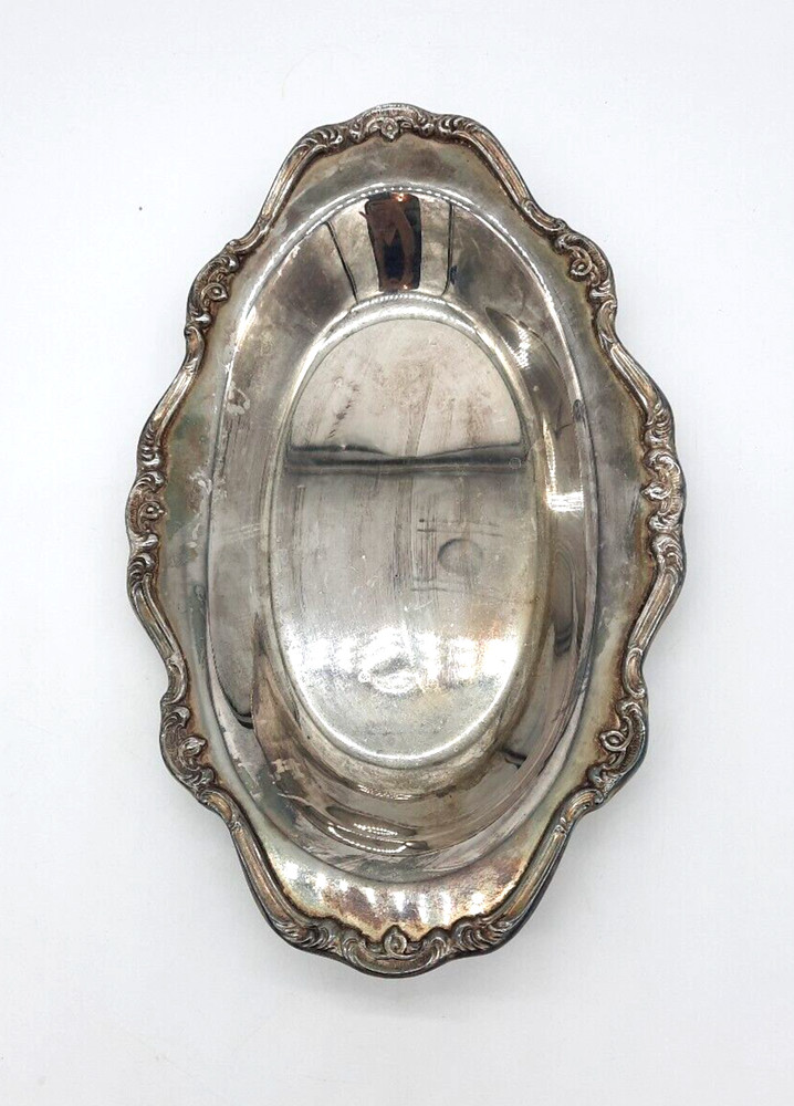 Vintage Gorham EP Brass 12.5" Oval Serving Platter