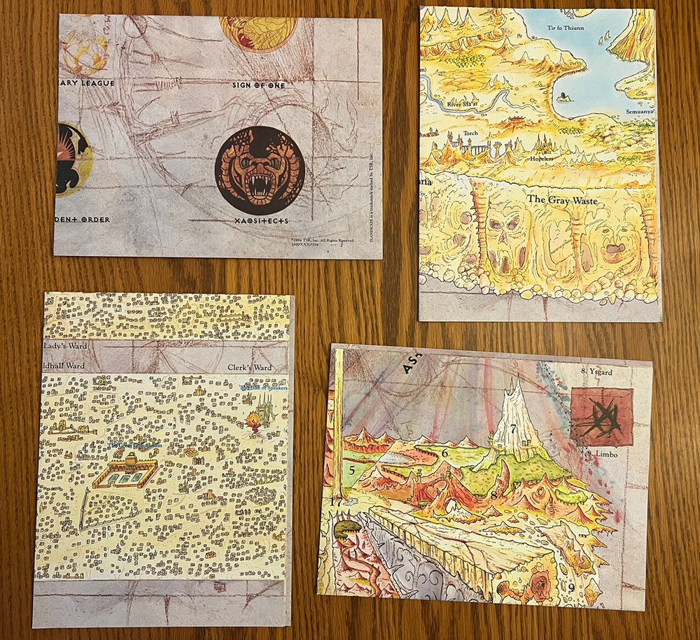 PLANESCAPE CAMPAIGN SETTING 1994 Dungeons & Dragons Boxed Set Complete & NM++!