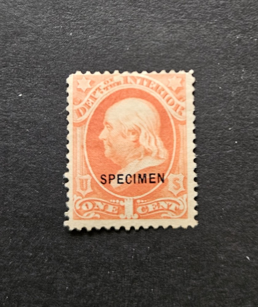 U. S. Scott 0153 Specimen, Hinged