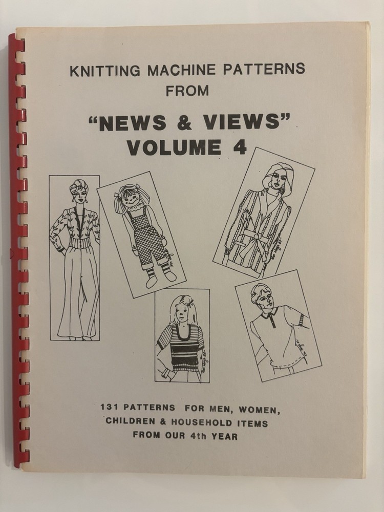 Vintage Knitting Machine Patterns (1984)