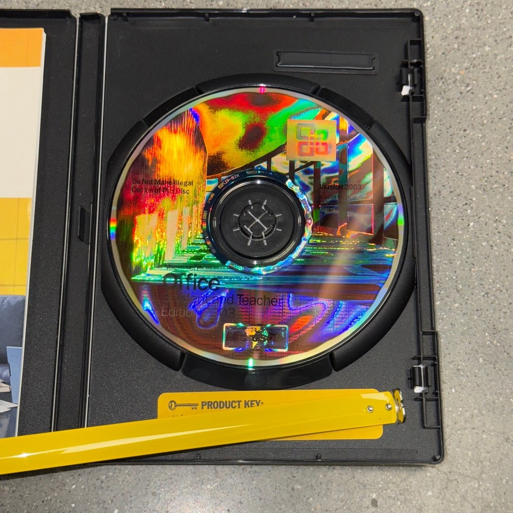 Microsoft Office Student & Teacher Edition 2003 + Disc & Key | XP/2000