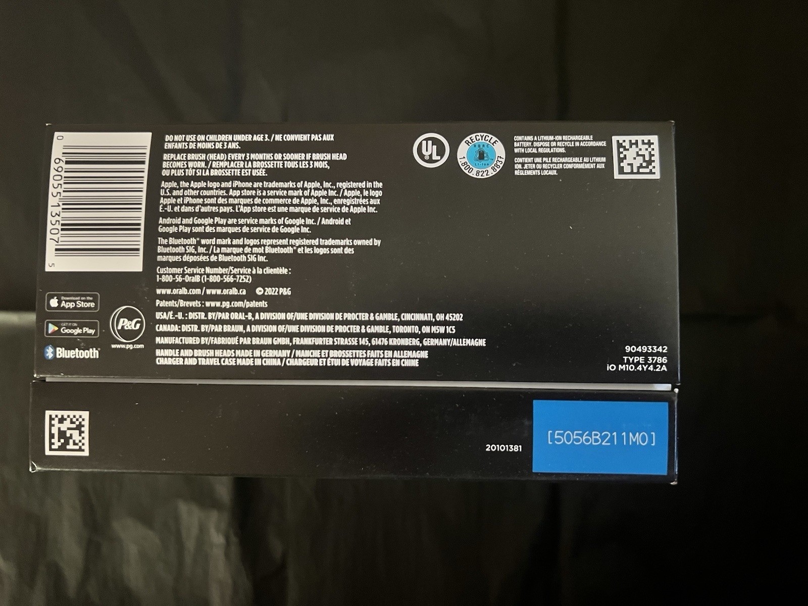 Oral-B iO Series 10 Electric Toothbrush - COSMIC Black ***BRAND NEW***