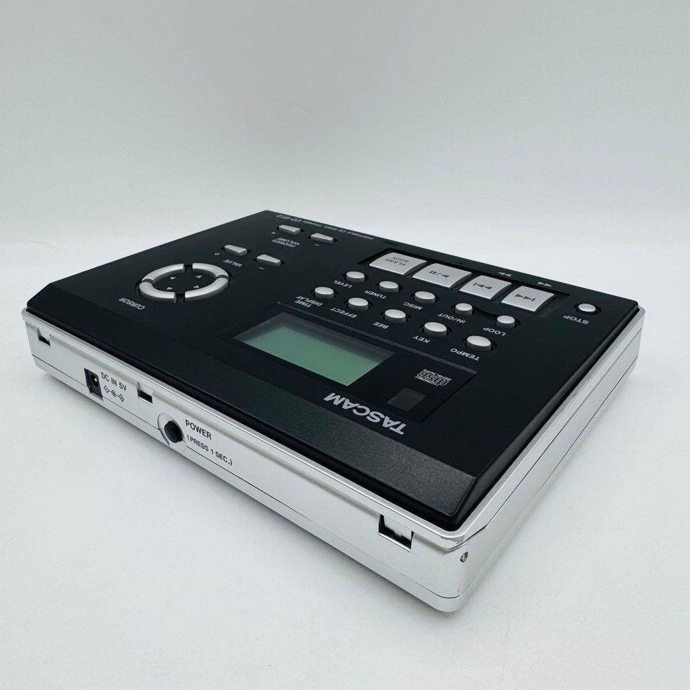 TASCAM CD-BT2 Portable CD Bass Trainer Player Variable Speed Key Control
