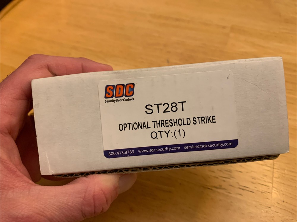 SDC ST28T Optional Threshold Strike New In Box Lock Part