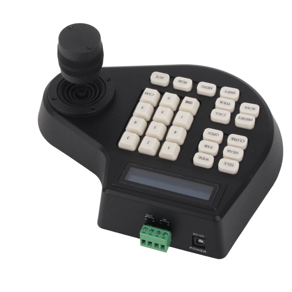 3D PTZ Camera Keyboard RS485 PTZ Joystick Controller LCD Display Control