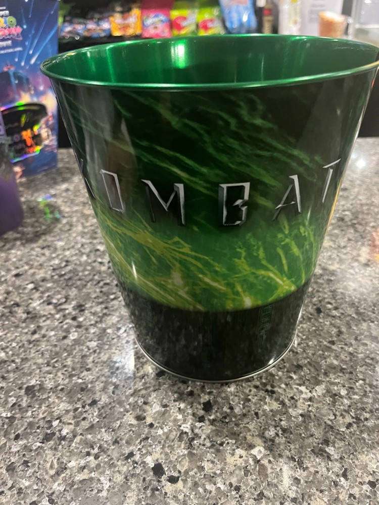 mortal kombat 2 popcorn tin
