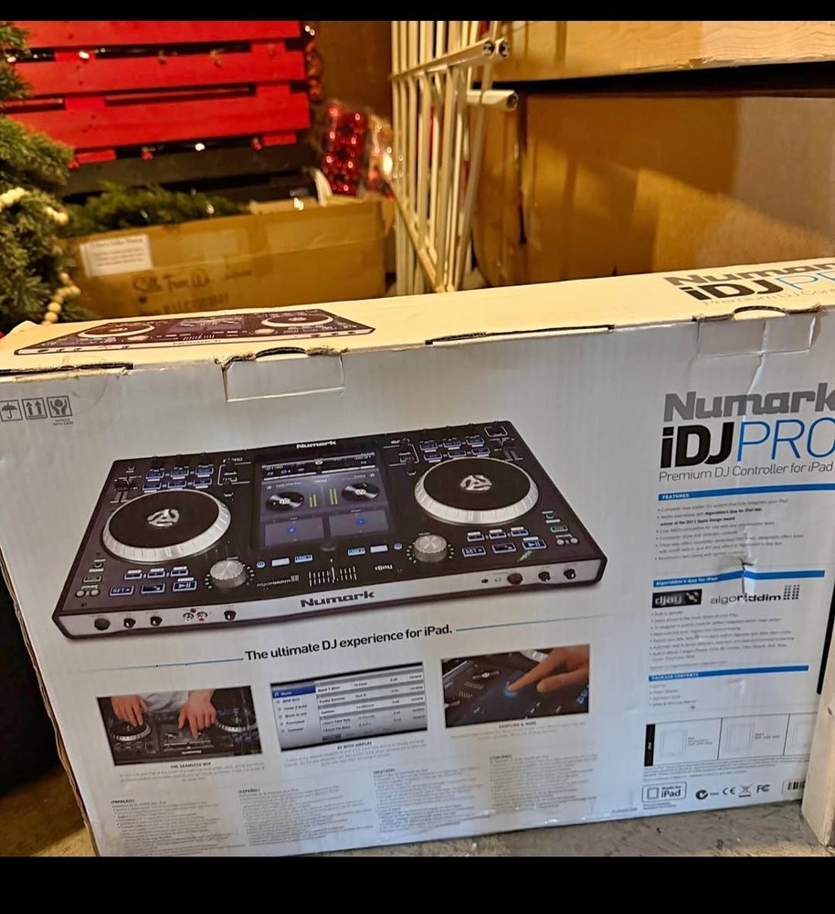 Numark iDJ PRO Double Deck DJ Controller, Filter, USB, RCA, PC/Mac Compatible