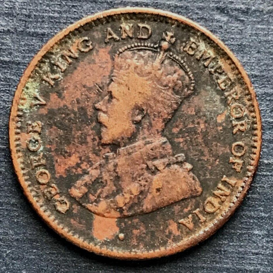 🇲🇾🇲🇾 1916 Straits Settlements ¼ Cent - George V 🇲🇾🇲🇾