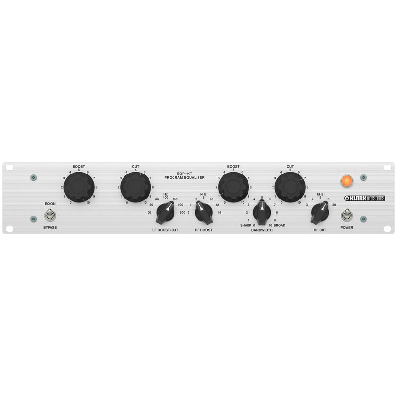 Klark Teknik EQP-KT Classic Tube Equalizer with Switchable Frequency Selection
