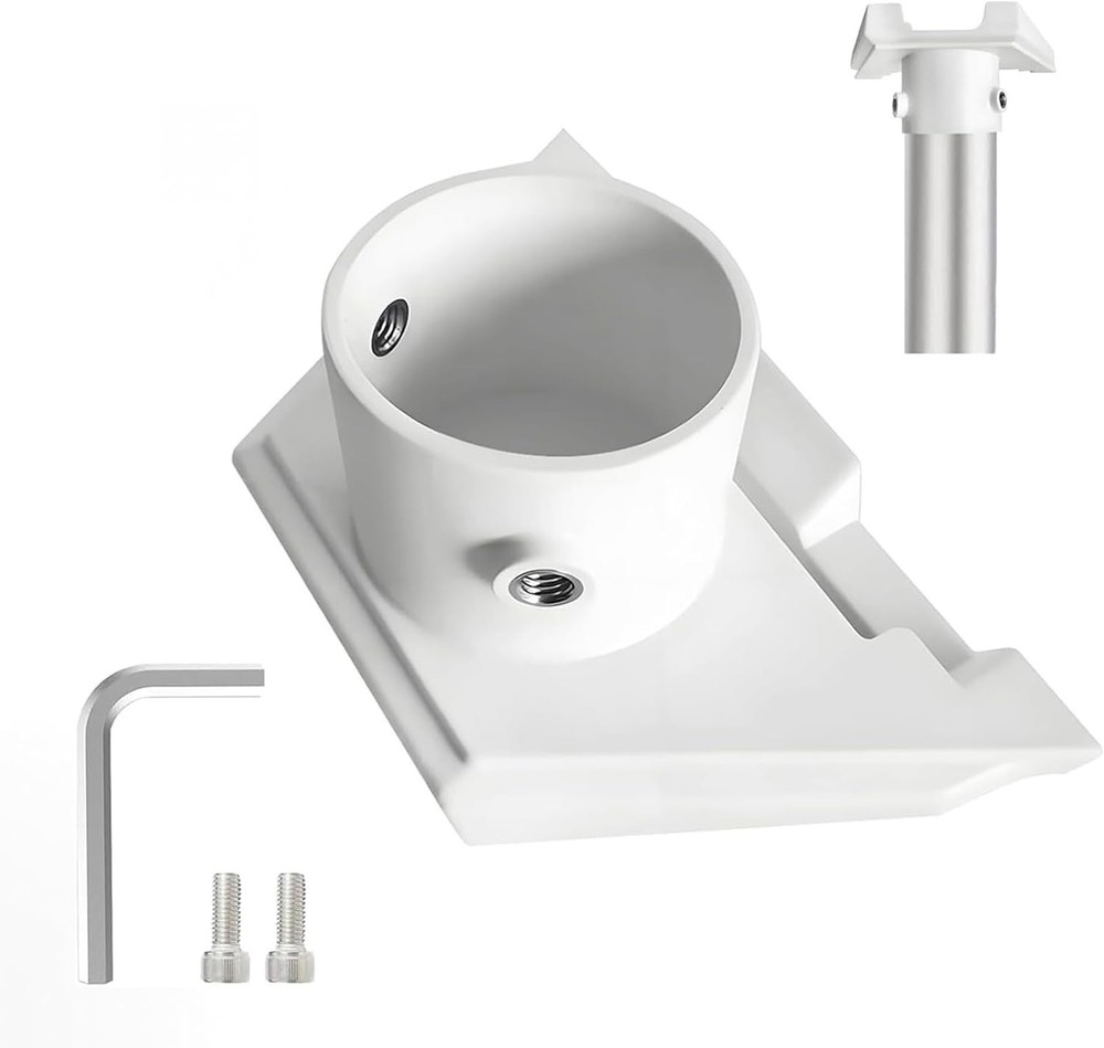 Starlink Mini Pipe Adapter, Pole Mount, for White