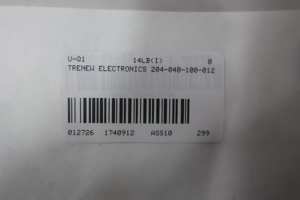 Trenew Electronics 204-040-100-012 Chassis Module