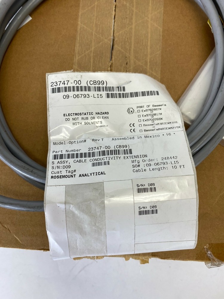 Rosemount Contacting Conductivity Sensor 0400-12-60