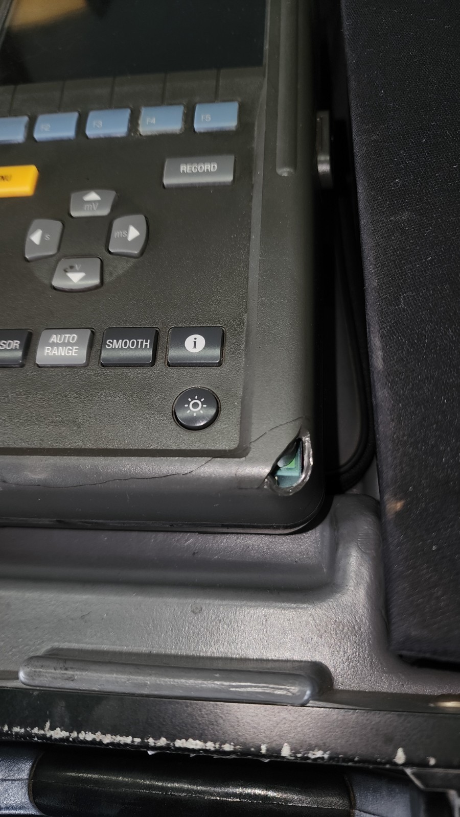 FLUKE 98 SCOPEMETER Series ii With Case and Cables Great Condition