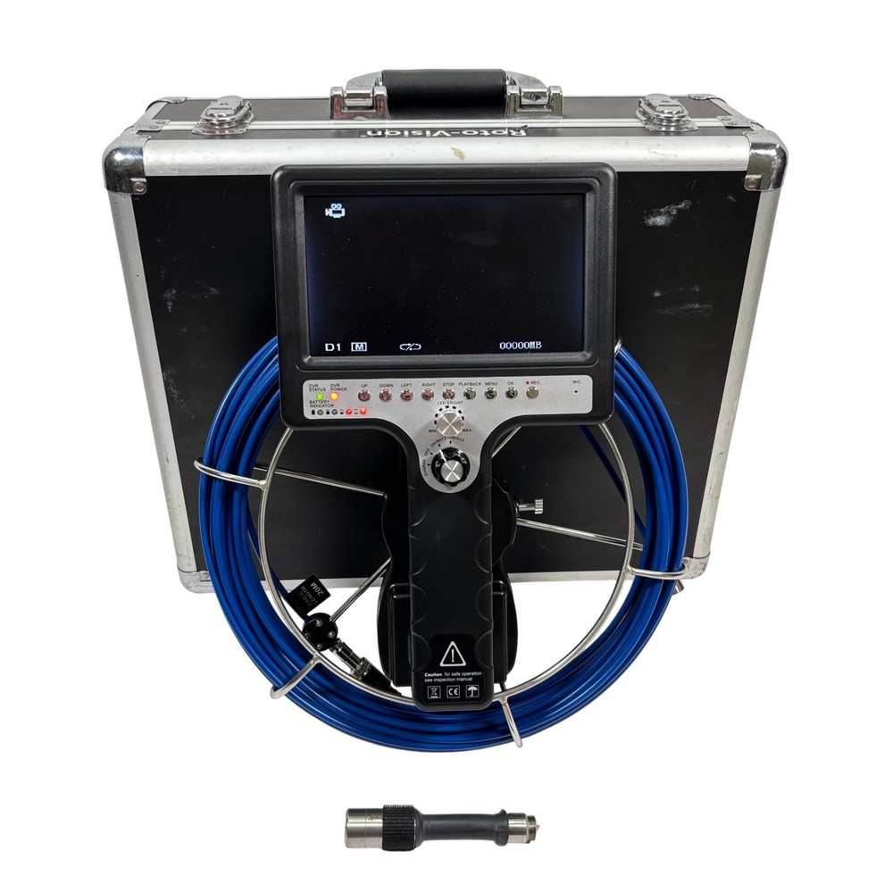 Roto-Vision i2 Camera Duct Video Inspection System/Recorder