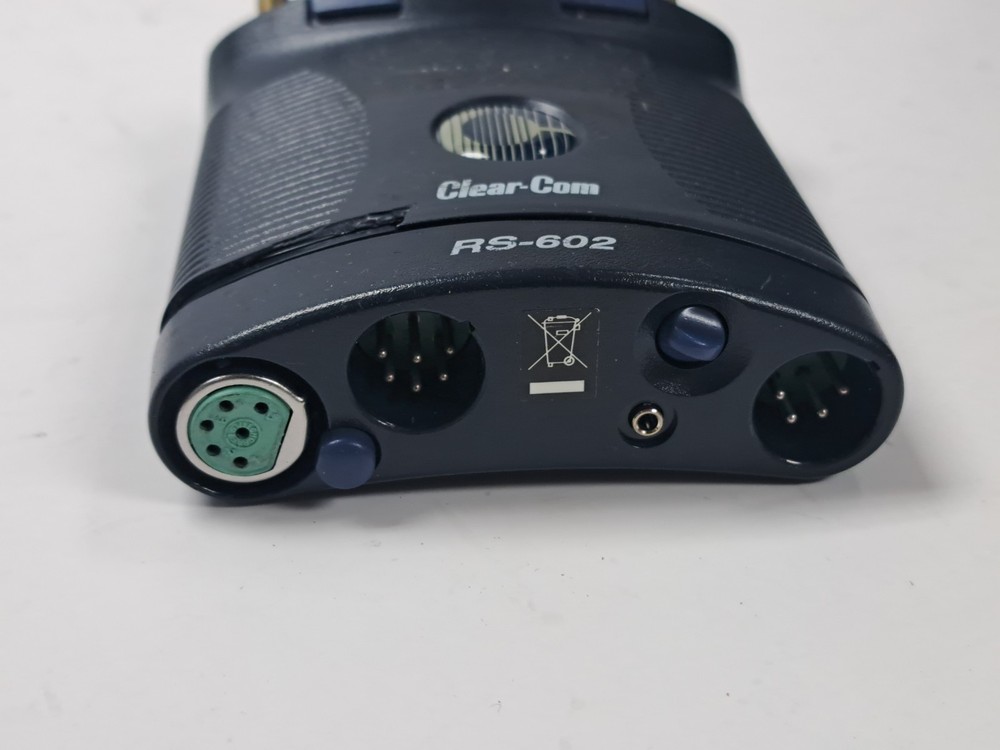 Clearcom RS-602 Two-Channel Portable Intercom Beltpack READ Description