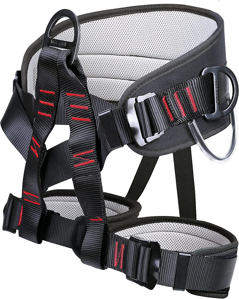 Adjustable Thickness Climbing Harness Half Body Harnesses for Fire Rescuing Cavi