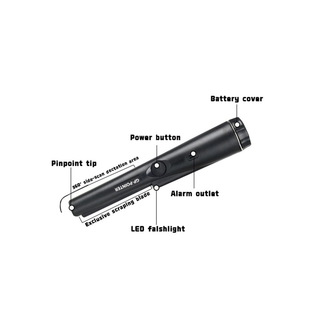 Metal Detector Pinpointer, Professional Handheld Pointer Detector for Adult &...