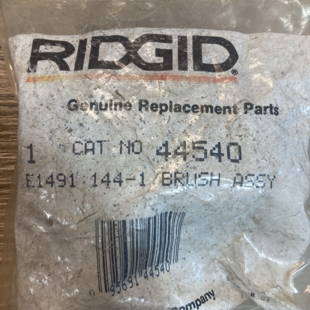 Ridgid 44540 E1491 144-1 Replacement Motor Brush Assembly Set