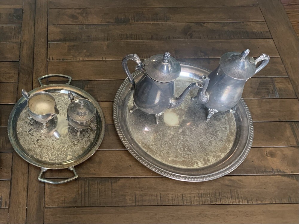 Vintage Silver Plated Tea Set