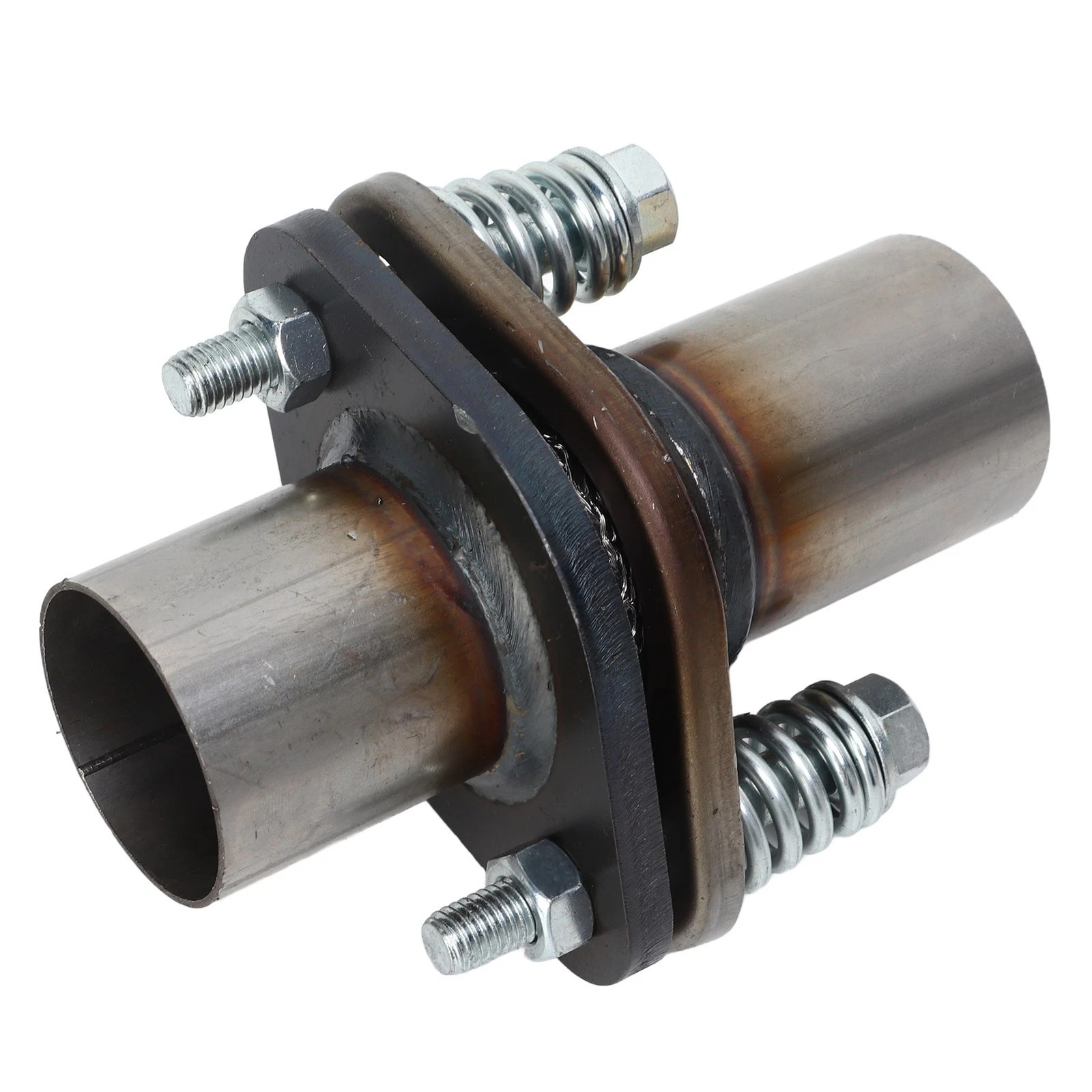 2 1/8" 2.1" Exhaust Muffler Flange Pipe Repair Spherical Joint Semi Direct kit