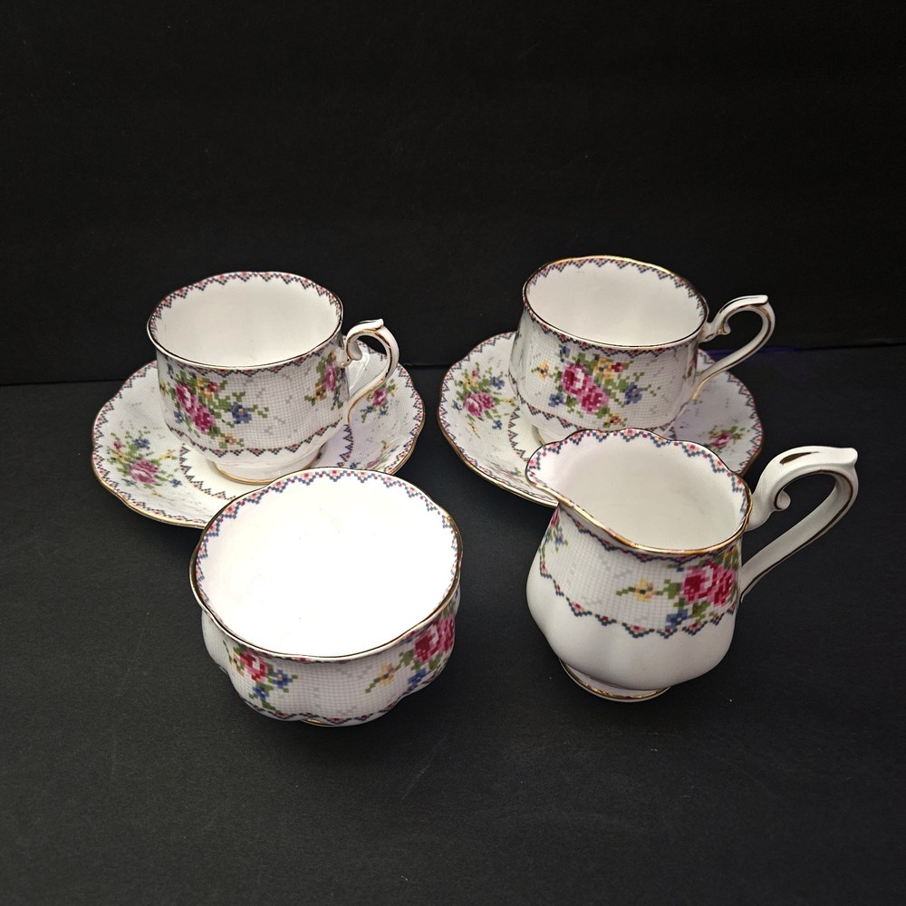 Royal Albert Petit Point Bone China Set