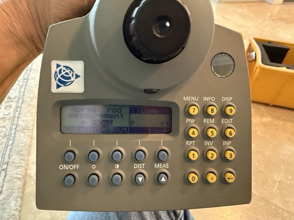 Trimble Digital Level Model DiNi 22 with Battery and Carrying Case.