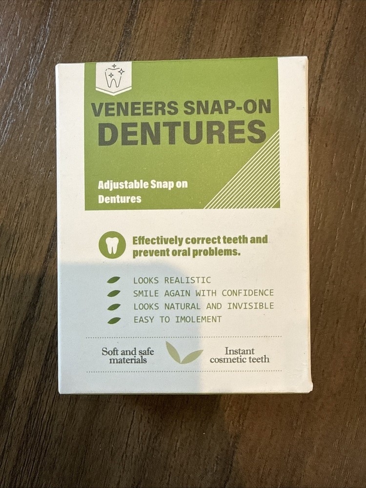 Snap On Denture Adjustable 1 Pair