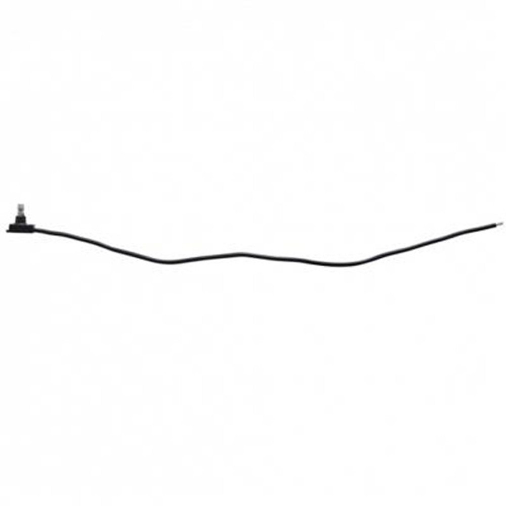 1 Wire Molded Plug - Black